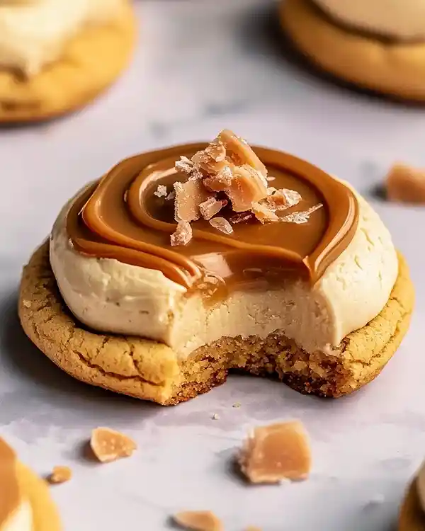 Salted Caramel Cheesecake Cookies 4 Salted Dessert Recipes