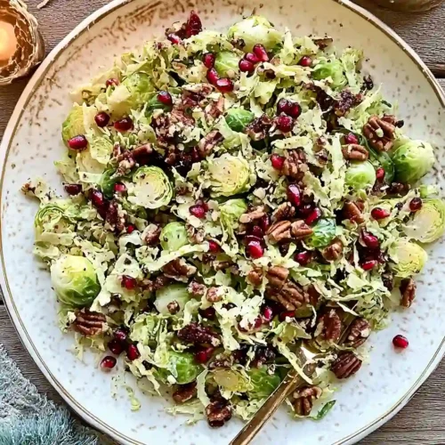 Shaved Brussels Sprout Salad 2 Shaved Brussels Sprout Salad