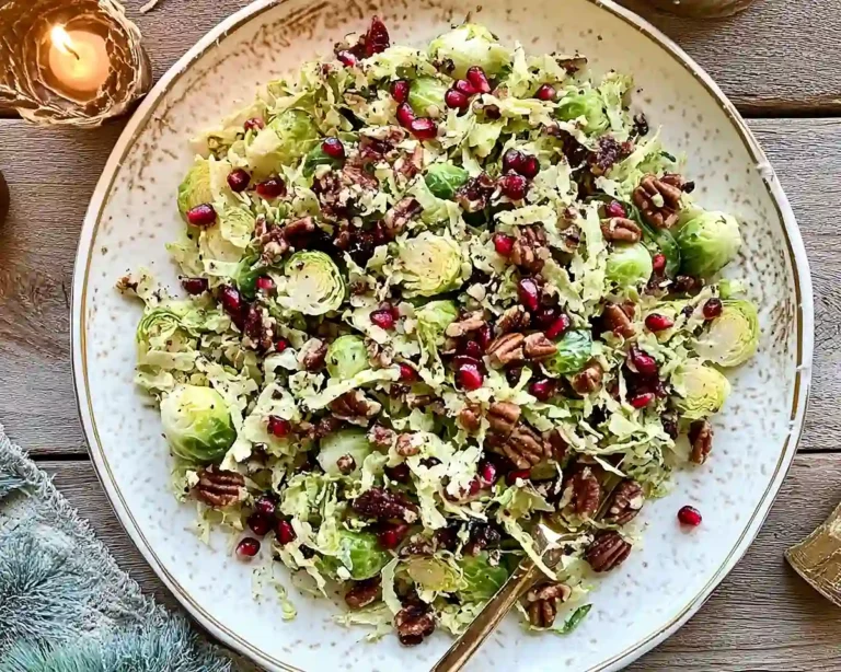 Shaved Brussels Sprout Salad