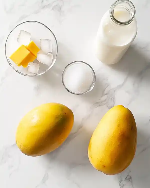 Korean Fresh Mango Milk Drink 3 Smoothie Drinks Healthy