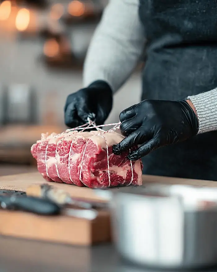 Standing Rib Roast 5 Standing Rib Roast Preparing