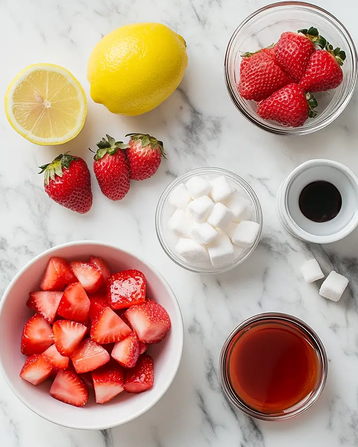 Strawberry Pink Marshmallows Ingredients