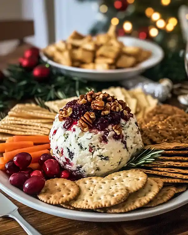 Cranberry Pecan Goat Cheese Ball Recipe 4 Sweet Appetizers For Party Desserts