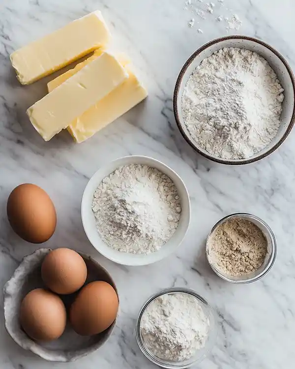 Traditional German Butter Cookies 3 Traditional German Butter Cookies ingredients