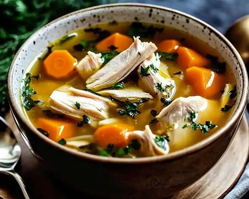Turkey Carcass Soup Recipe 3 Turkey Carcass Soup Recipe on table