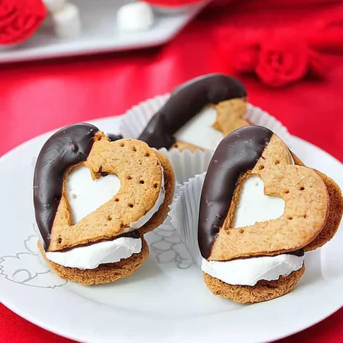 Easy Valentine's Day S'mores 3 Valentine's Day S'mores