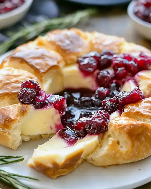Cranberry Brie Cheese Appetizer Recipe 4 cranberry brie bites