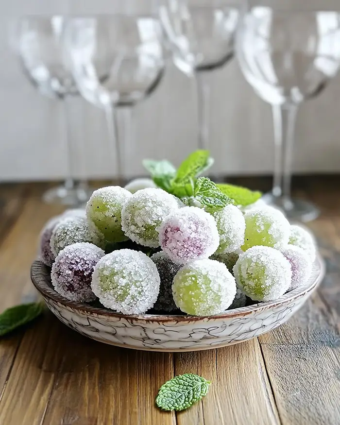 Prosecco Grapes Recipe 5 frozen prosecco grapes