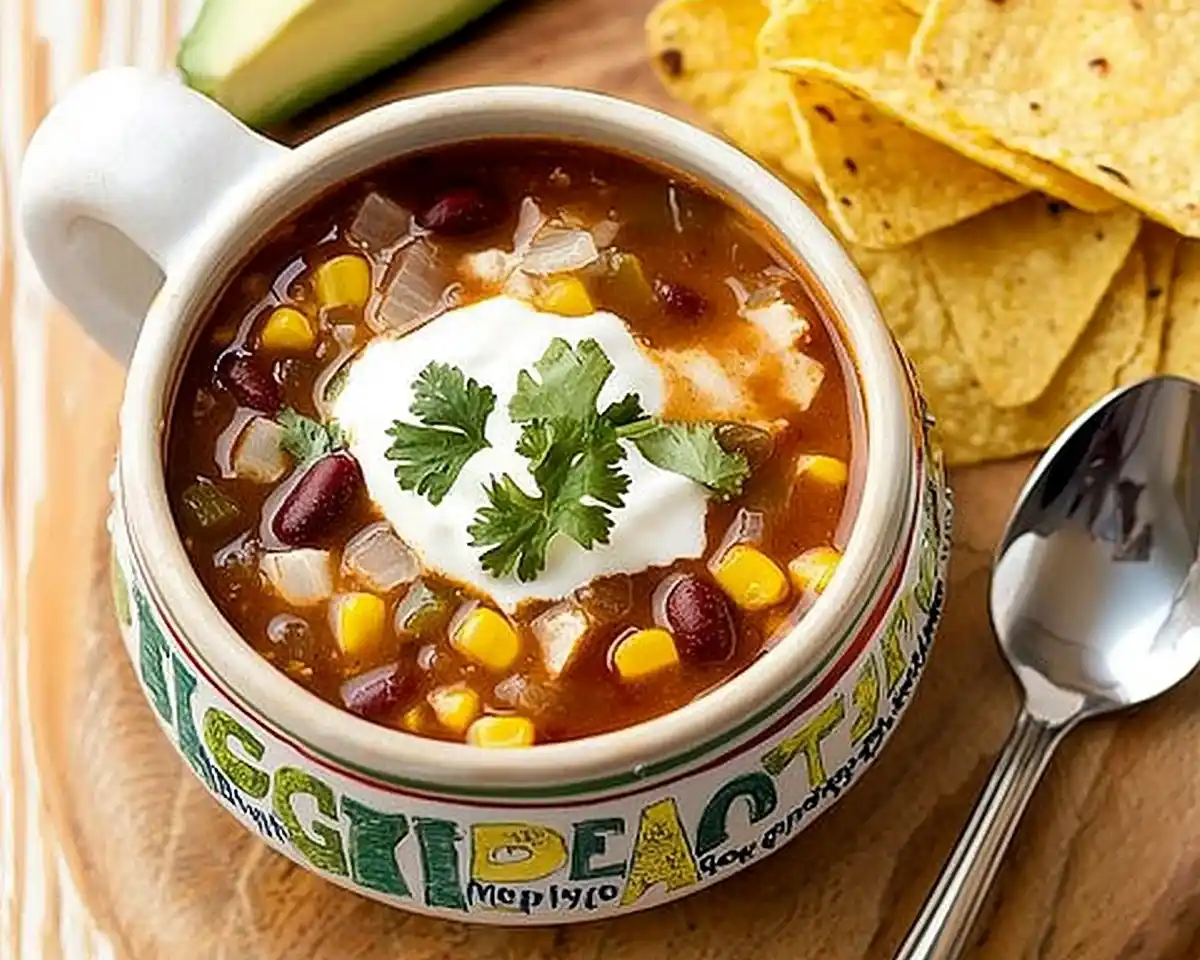 5-Ingredient Creamy Taco Soup