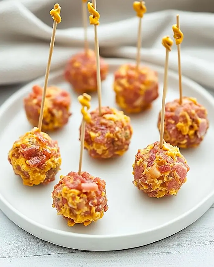 Easy Mini Bacon Ranch Cheeseballs 4 Appetizers And Finger Foods