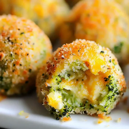 Baked Broccoli Cheese Balls 5 Baked Broccoli Cheese Balls