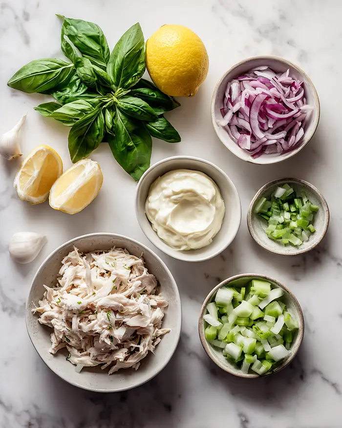 Lemon Basil Chicken Salad Recipe 2 Basil Chicken Salad Recipe