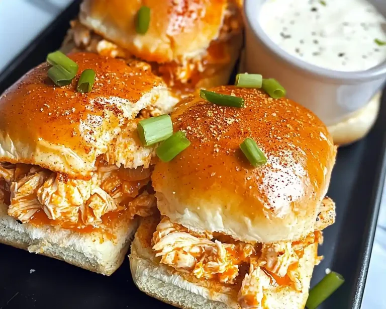 Buffalo Chicken Sliders