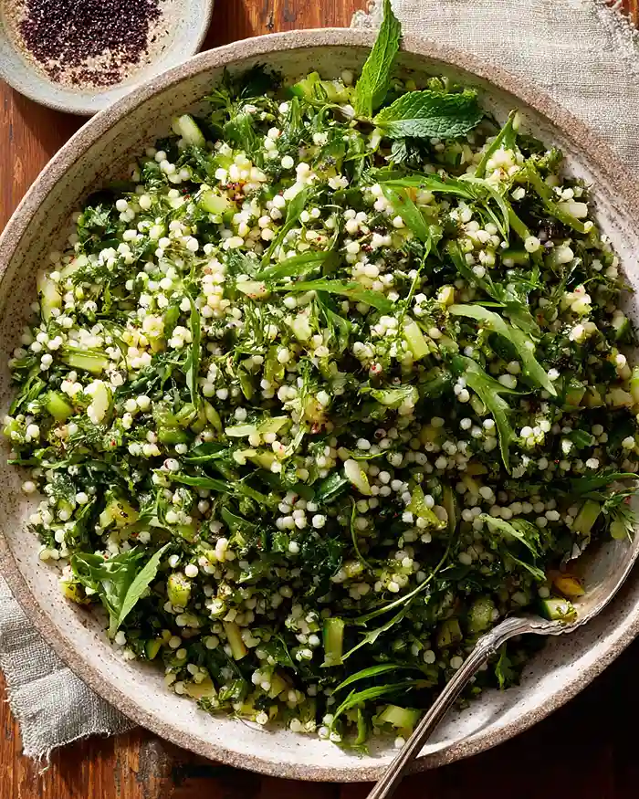 Spring Couscous Salad 4 Bulk Salad Recipes