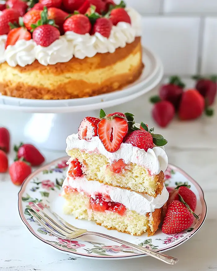 Strawberry Shortcake Cake Recipe 4 Cake Recipes Strawberry Shortcake