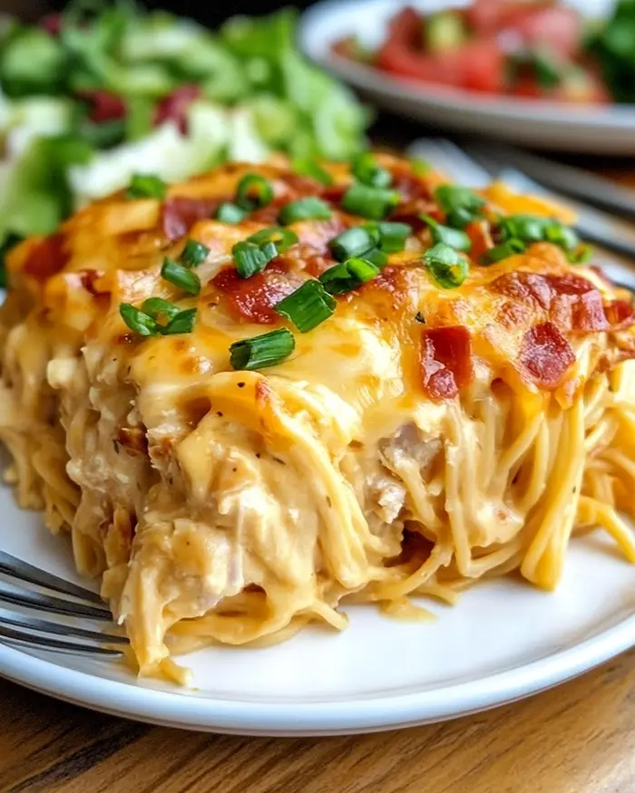 Southern Chicken Spaghetti Casserole Recipe 4 Cheesy Chicken Spaghetti