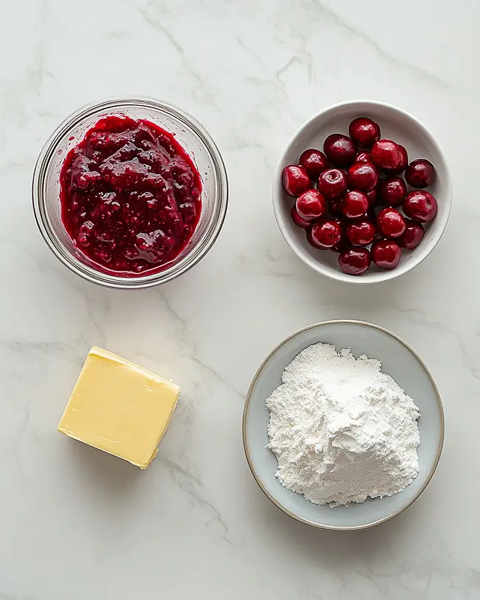 Cherry Cake Mix Dump Cake