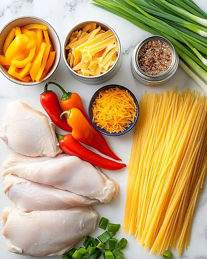 Southern Chicken Spaghetti Casserole Recipe 2 Chicken Spaghetti Casserole