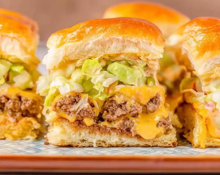 Copycat Big Mac Sliders Recipe