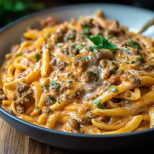 Creamy Beef Pasta 5 Creamy Beef Pasta