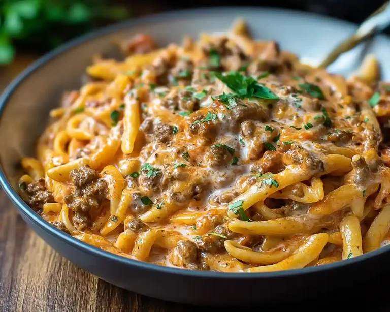 Creamy Beef Pasta