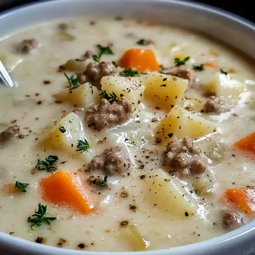Creamy Sausage & Potato Chowder 5 Creamy Sausage & Potato Chowder