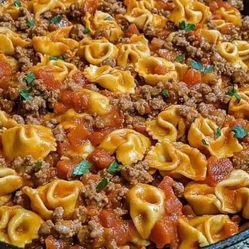 Creamy Taco Tortellini Skillet 5 Creamy Taco Tortellini Skillet