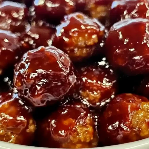 Crockpot Cranberry Chili Meatballs 5 Crockpot Cranberry Chili Meatballs