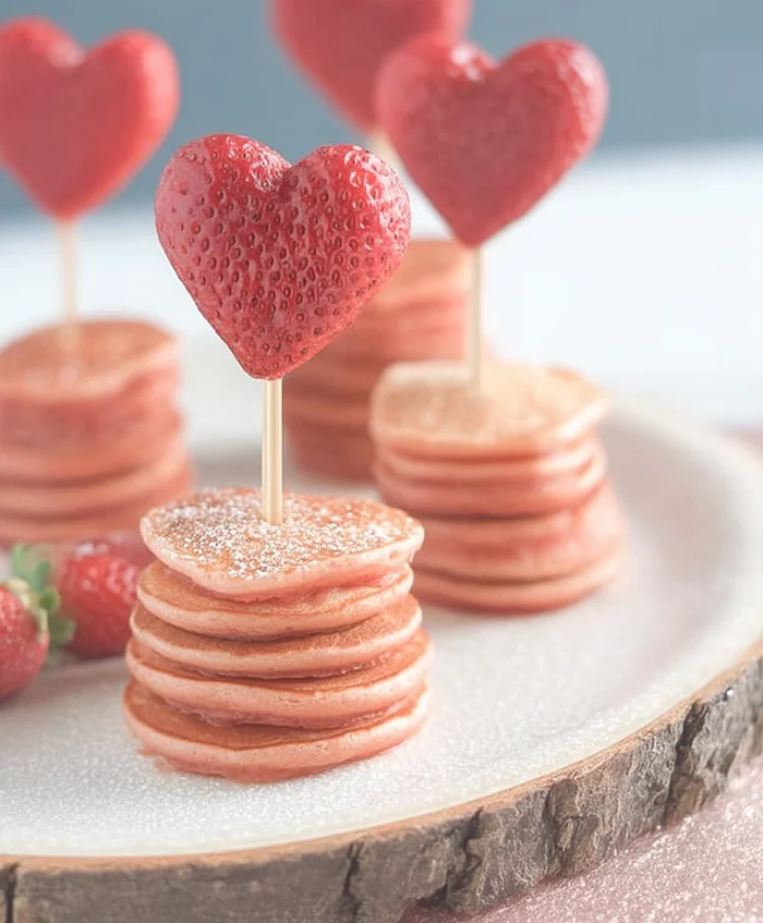 Cute Heart-shaped Snacks