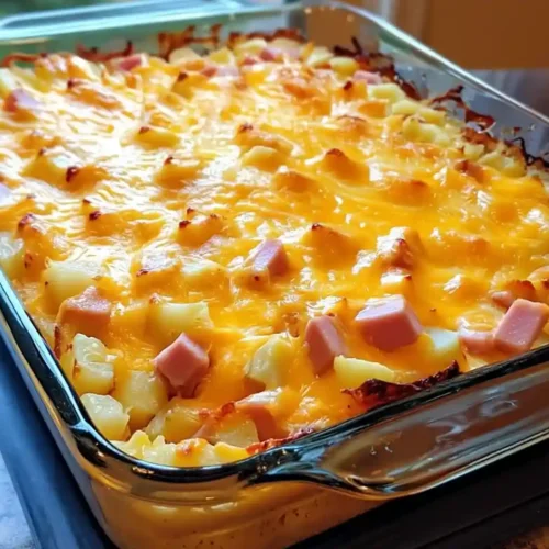 Dump-and-Bake Cheesy Ham & Potato Casserole 5 Dump-and-Bake Cheesy Ham & Potato Casserole