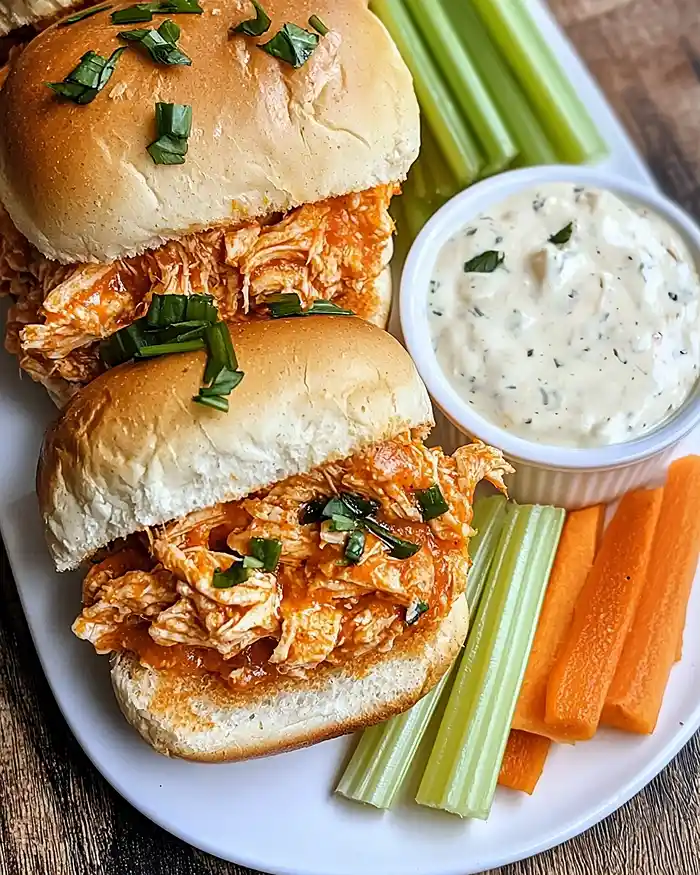 Buffalo Chicken Sliders 4 Easy Slider Recipes