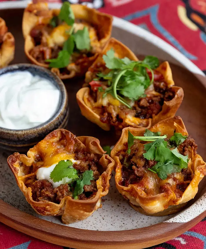 Easy Taco Ranch Bites