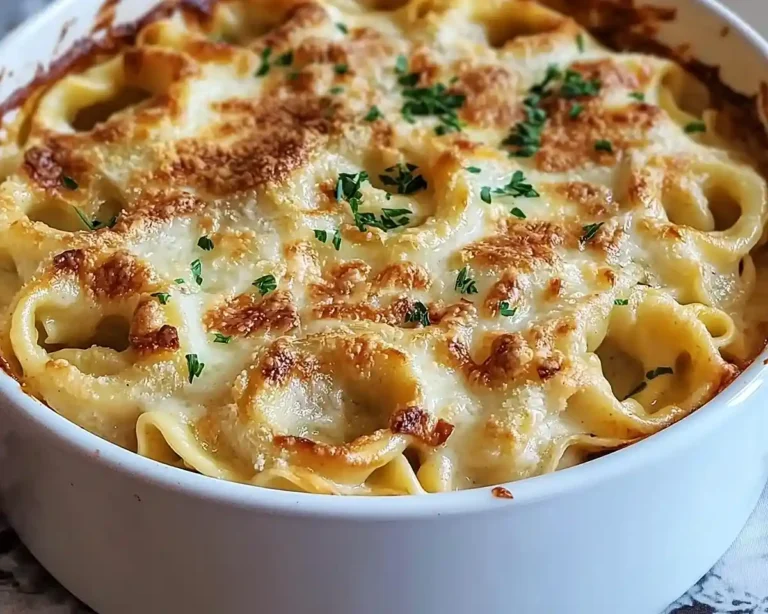 French Onion Tortellini Bake