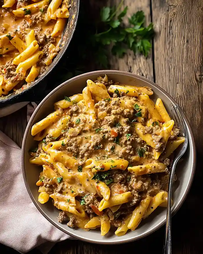 Creamy Beef Pasta 4 Good Family Meals
