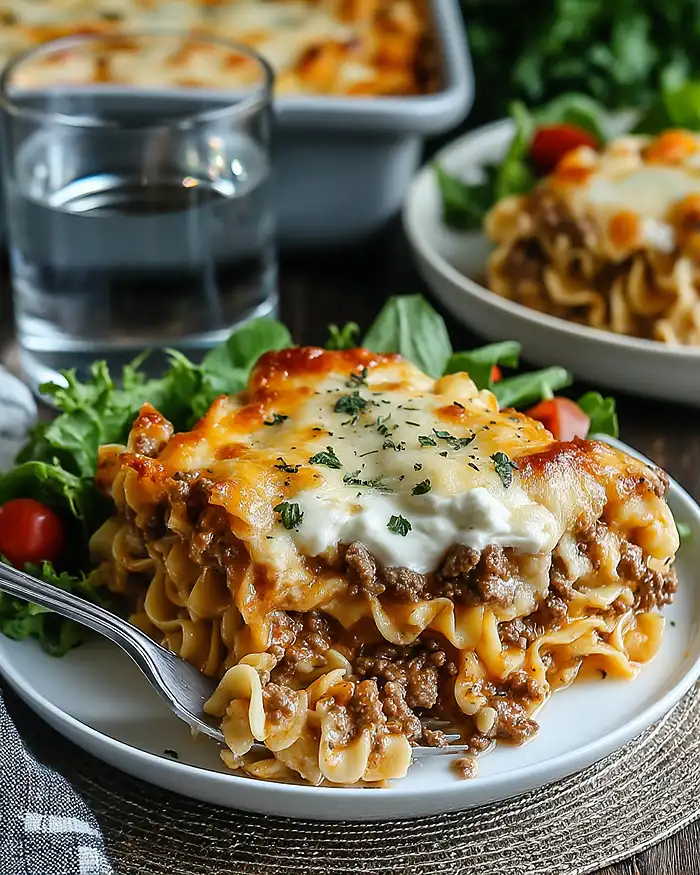 Sour Cream Beef Noodle Casserole 4 Ground Beef Casserole Recipes