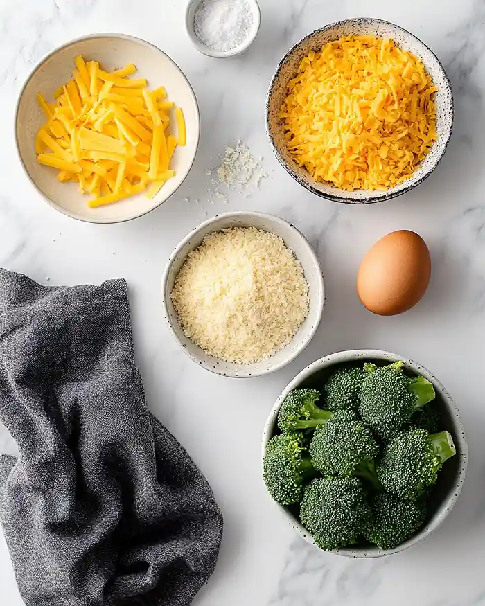 Baked Broccoli Cheese Balls 2 Healthier Sides