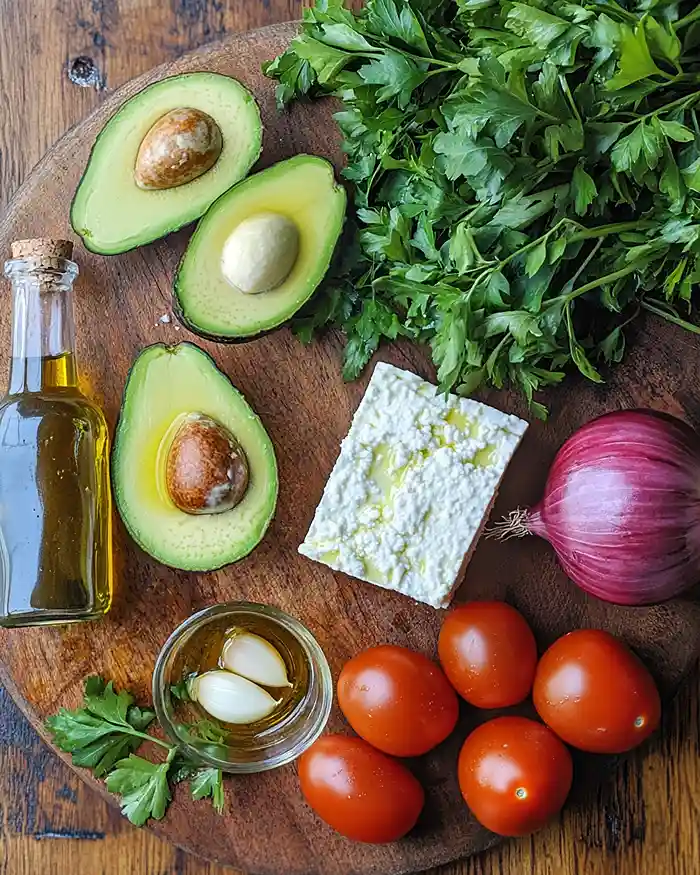 Healthy Avocado Feta Recipe
