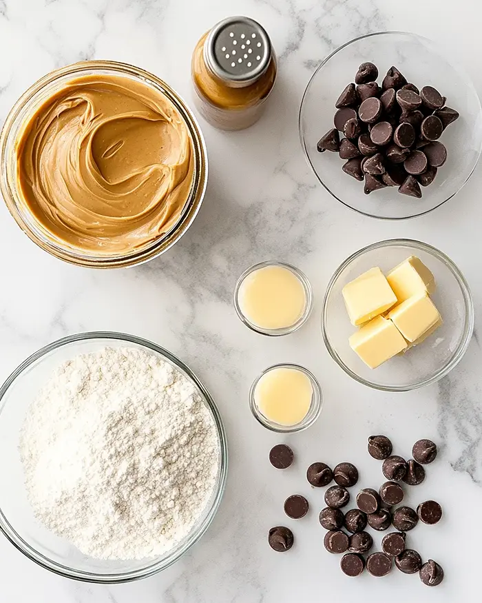 Homemade Peanut Butter Eggs Ingredients