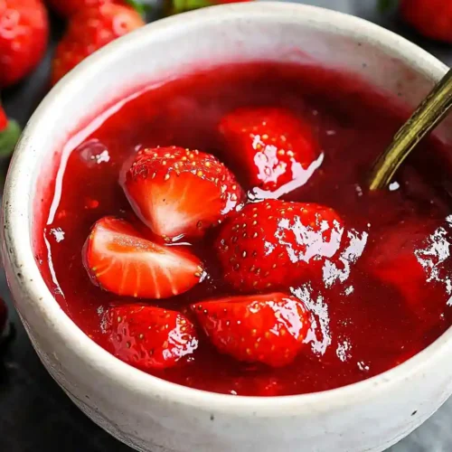 Homemade Strawberry Sauce