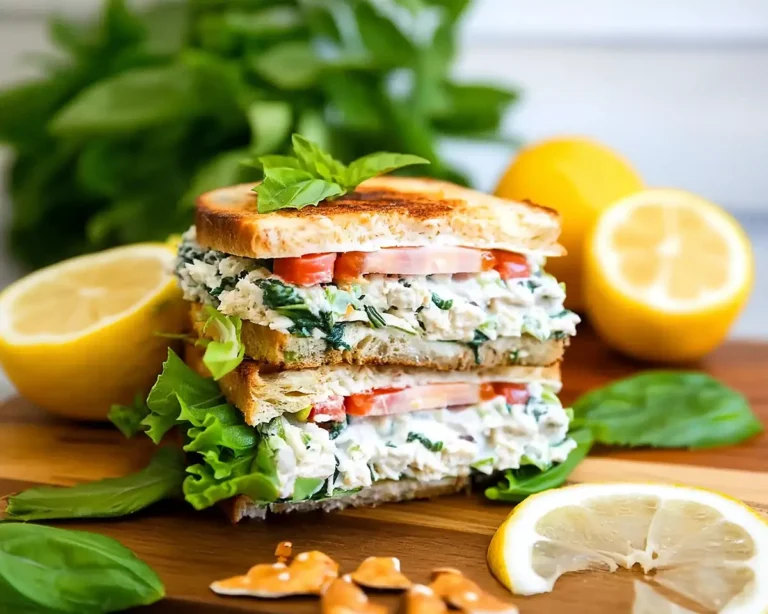 Lemon Basil Chicken Salad Recipe