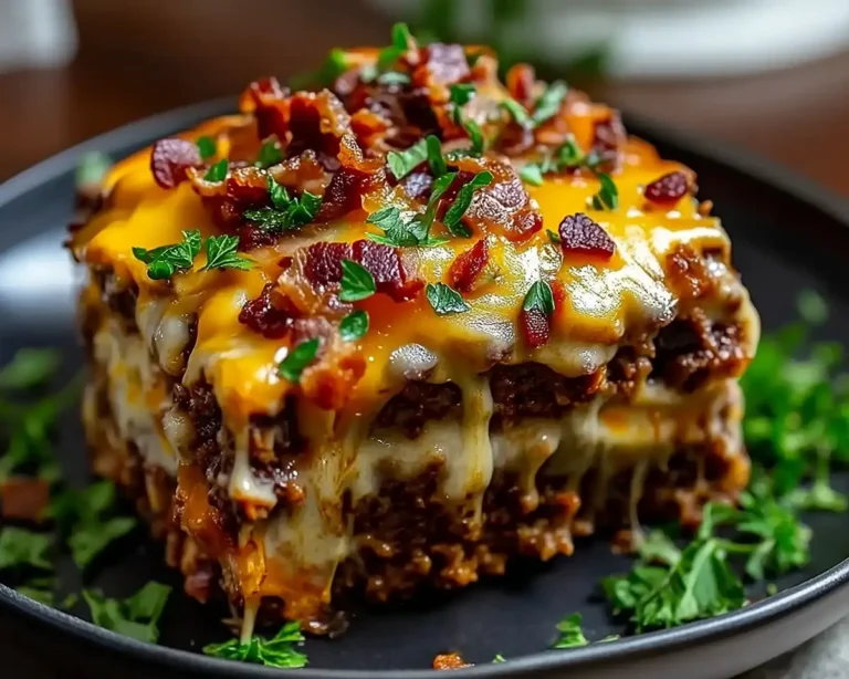 Loaded Meatloaf Casserole