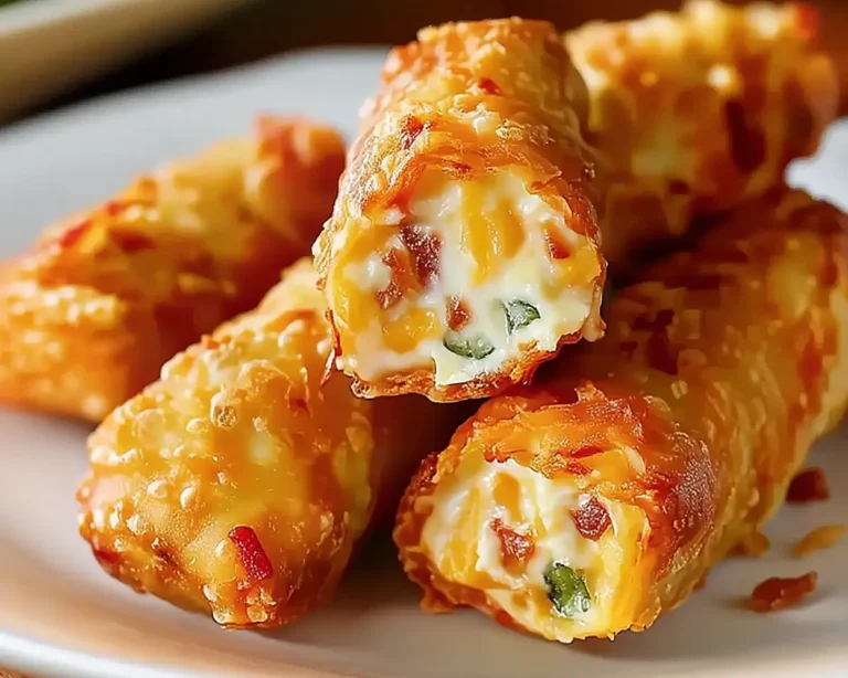 Mini Jalapeno Popper Egg Rolls