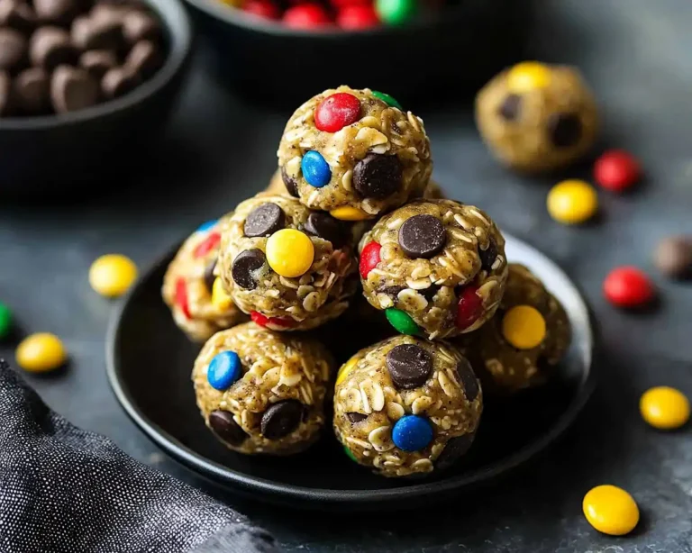 Monster Cookie Protein Balls