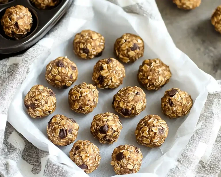 Peanut Butter Oatmeal Balls