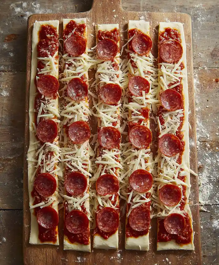 Pizza Roses for Valentine's Day 3 Pizza Roses