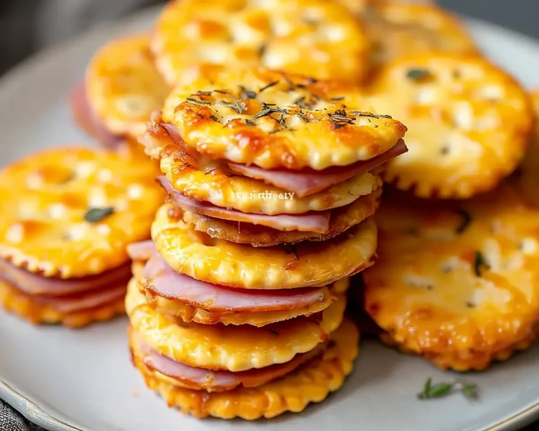 Ritz Cracker Party Sandwiches
