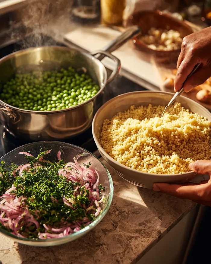 Spring Couscous Salad 3 Salads Bowls
