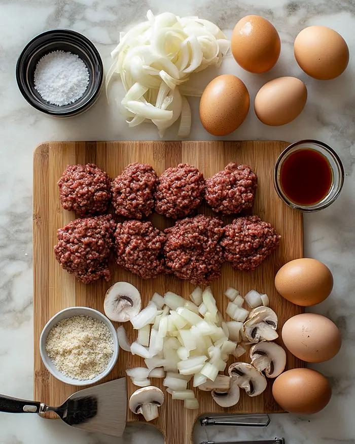 Salisbury Steak Ingredients