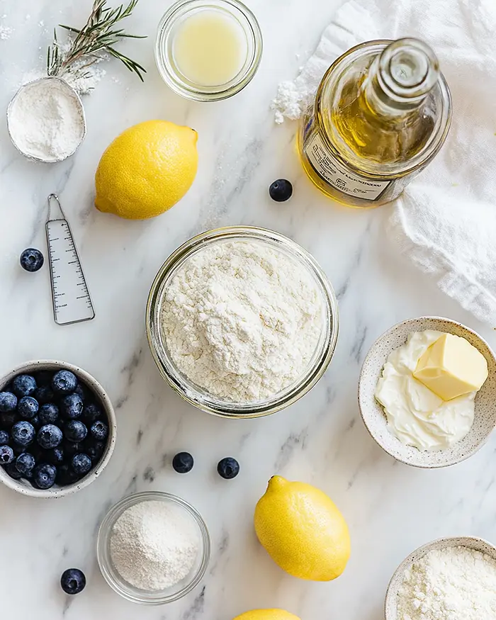 Sourdough Lemon Blueberry Focaccia Bread 2 Sourdough Lemon Blueberry Focaccia Bread Ingredients