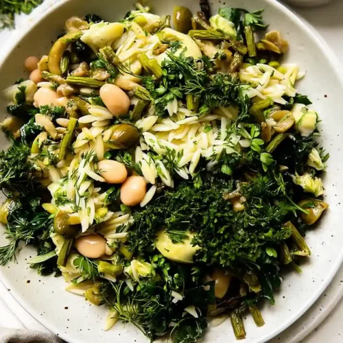 Spring Orzo Salad